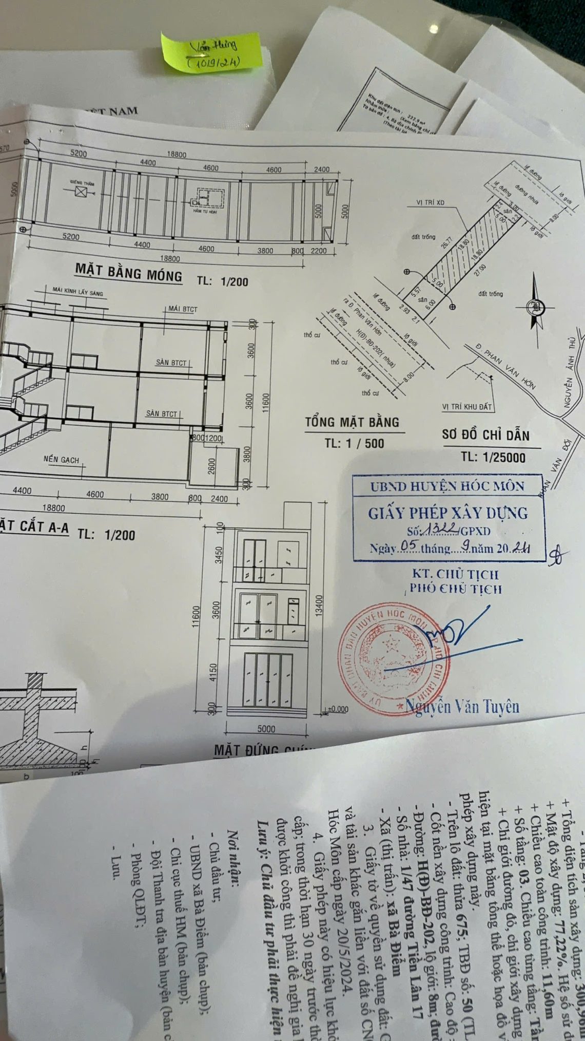 Xin phép xây dựng xã Đông Thạnh