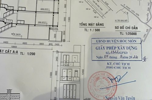 Xin phép xây dựng xã Đông Thạnh