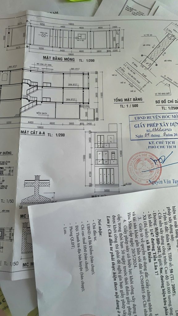 Những lưu ý quan trọng khi xin cấp phép tại Xuân Thới Sơn